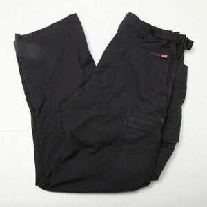 Kitanica Tactical Cargo Pants Mens 32 Black Made in USA Ripstop Utility Workwear